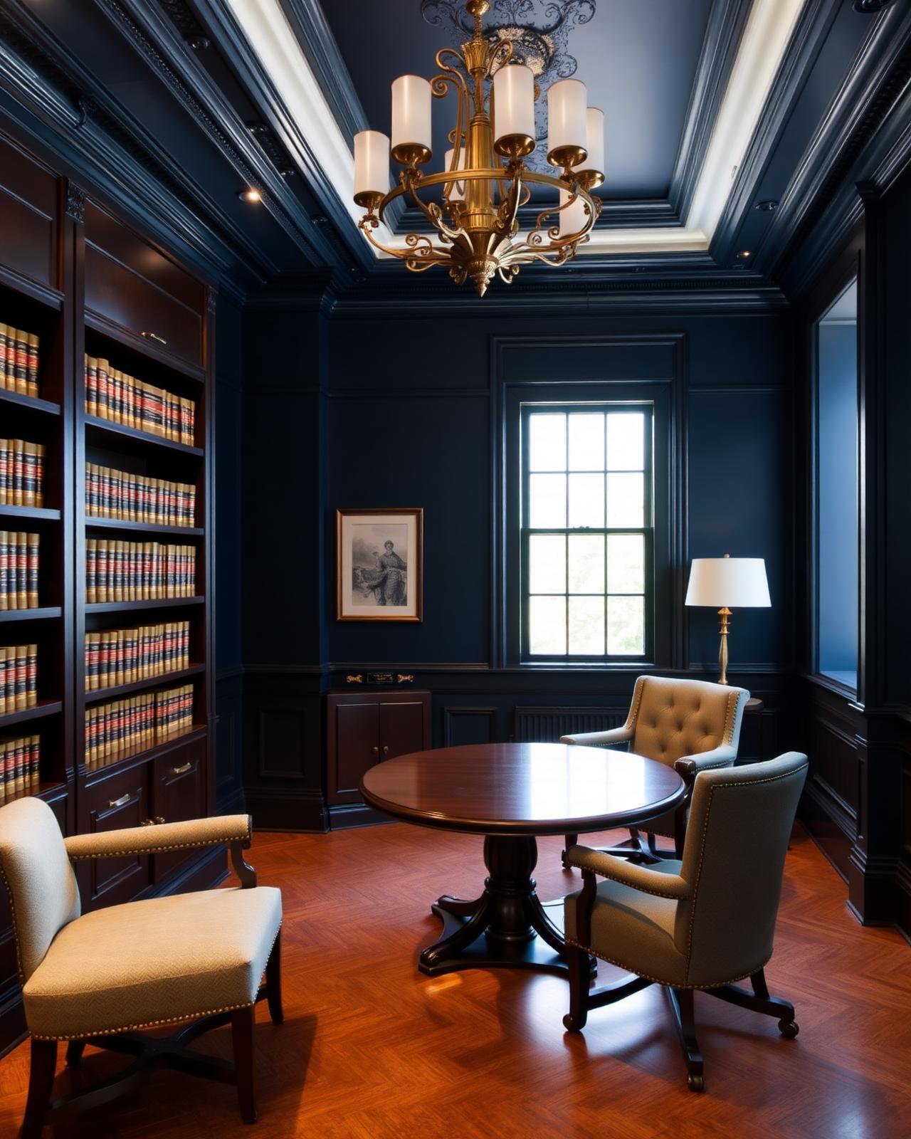 Ellery & Vance — Law Firm concept website cover